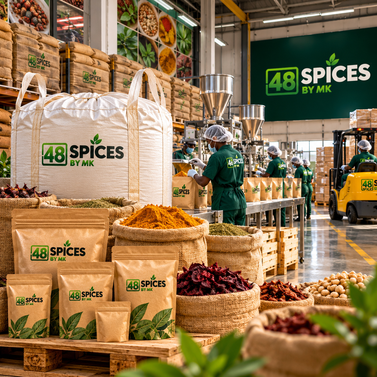 48 Spices Wholesale and Bulk Orders