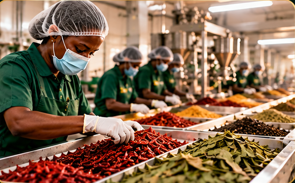 Spice processing